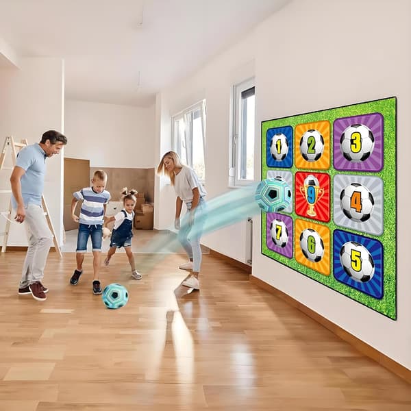 Fotbollsspelsset för barn, inomhus och utomhus M001