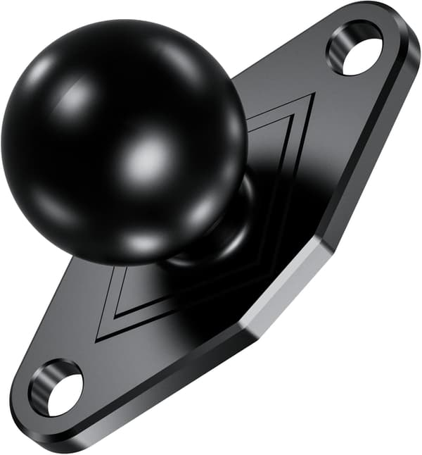 Kompatibel diamantkulefeste i aluminiumlegering, 1 tomme