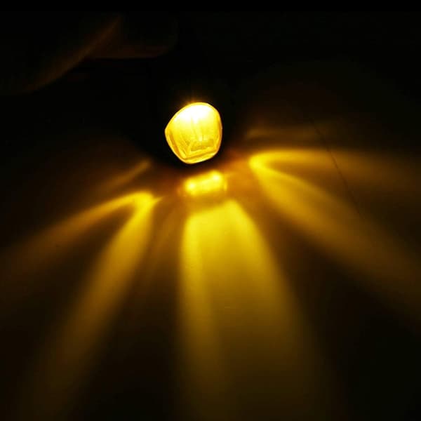 LED Motorcykel Flush Mount Blinklys (Ravn)