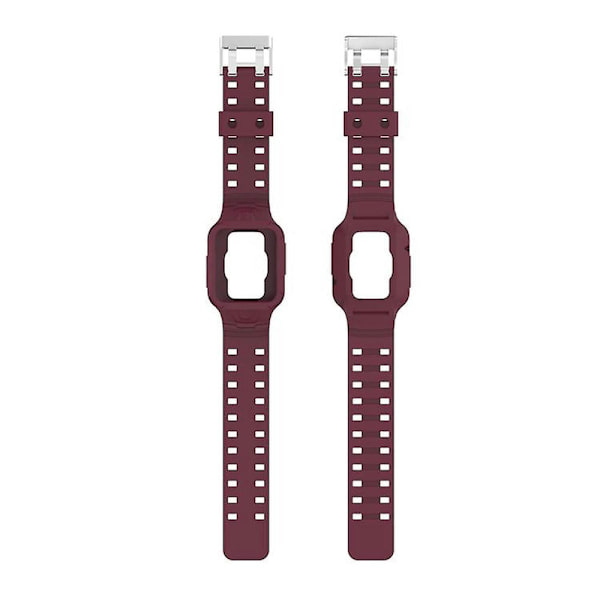 Xiaomi Redmi Watch 2 Lite/watch Lite 2/watch Lite/redmi Watch 2/redmi Watch -integroitu silikoniranneke Wine Red