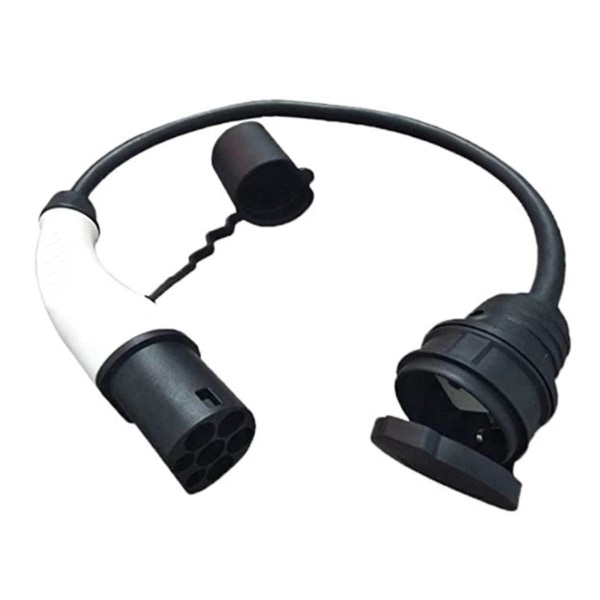 Ev-stik 16a Type 2 hanstik til Schuko-stik EV-opladningsadapter til EV Ladestation Elec