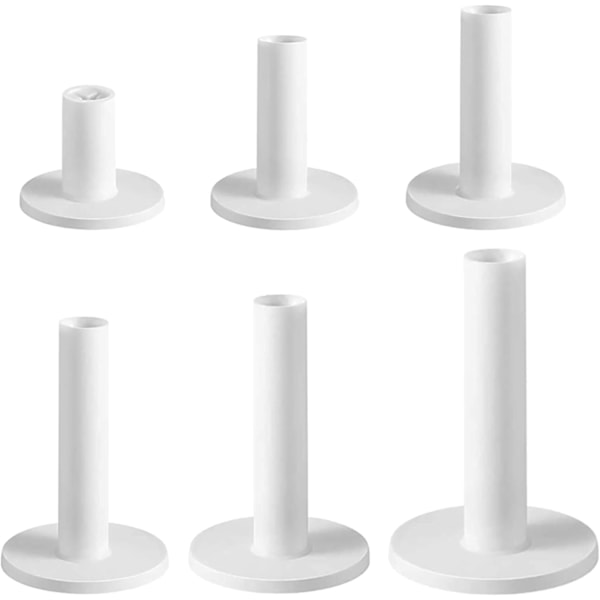 Golf Gummi-Tees for Driving Range (6-pak)