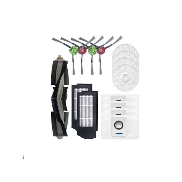 Tilbehør til Ecovacs Deebot X1 Omni/Turbo Robotstøvsuger 15 Dele