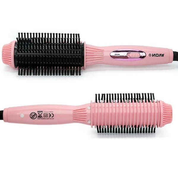 Suora kiharakampa Pink USA Plug