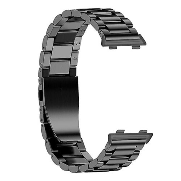 För Oppo Watch 46mm 3-pärlor i stål watch Black
