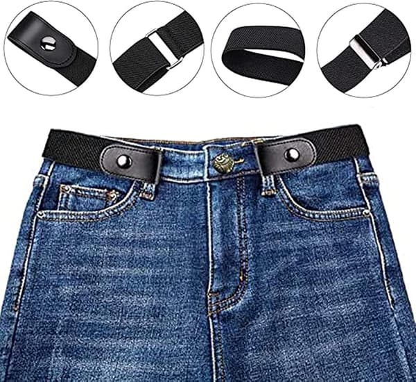 3 kpl Soljetta - Säädettävä Unisex Elastinen Vyö