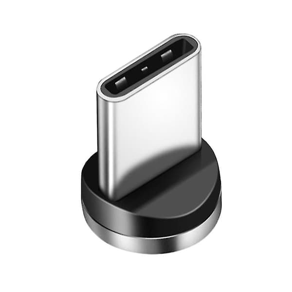 10 stk/sett Rund magnetisk kabelplugg 8-pin Type-c-plugger Hurtiglading Telefonmagnetladerplugg