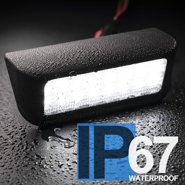 LED Nummerplate Lys for Peugeot Partner Expert Berlingo Dispatch Van