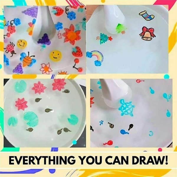 4/8/12 st Magisk vattenmålningspenna Magic Doodle ritpennor för barn presenter 12pcs Floating Pens