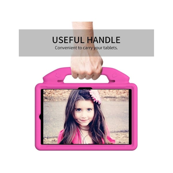 Eva Barnplatta Fodral 10.5 Rosa) (Samsung Galaxy Tab A8 10.5 (2021)