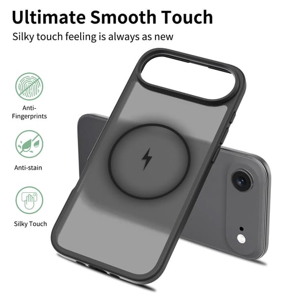 Magsafe-skal för iPhone 17 Air, svart