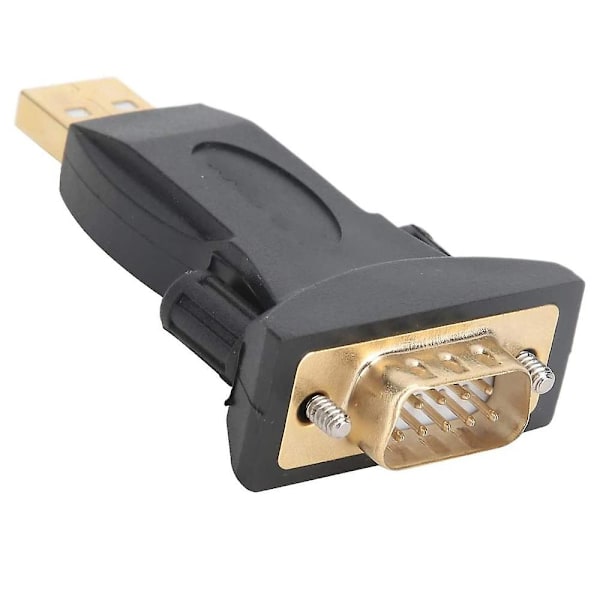USB till RS232-adapter med chipset, USB till DB9 seriell omvandlare USB male to DB9 male