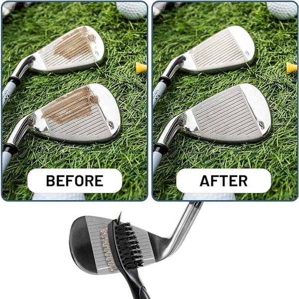 Golfklubborst och spårrengöringsset (2 delar)