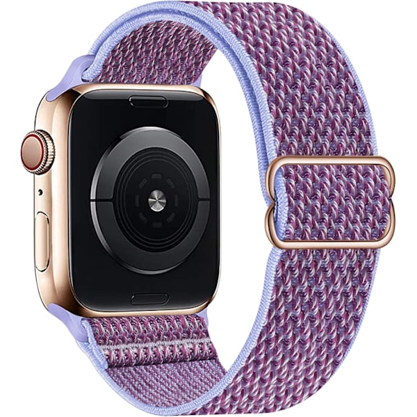 Elastisk Solo Loop-reim kompatibel med Apple Watch-reimer 1 38mm/40mm/41mm