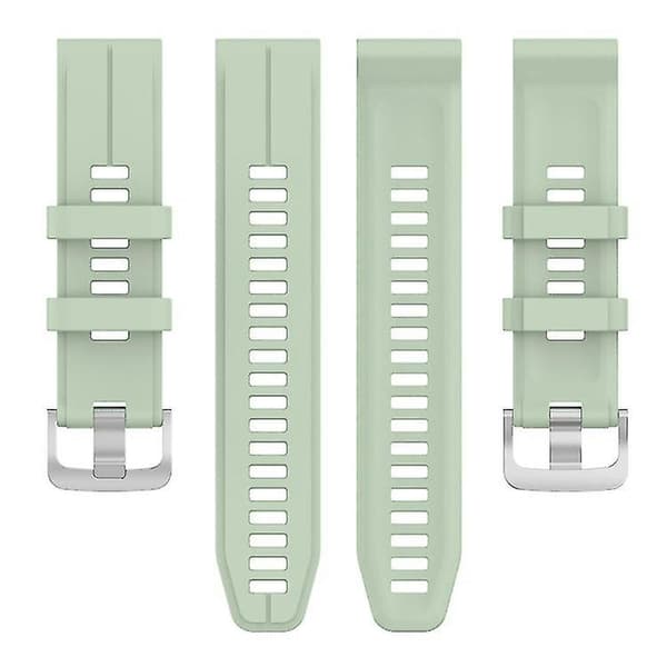 Til Garmin Descent G1 / Forerunner 745/945/935 / Approach S62 Solid Color Silicone Watch VDCC 1 Mint Green