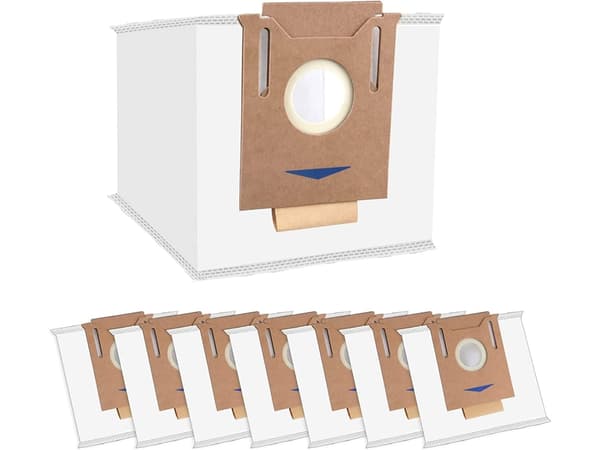 8-pack dammsugarpåsar för Ecovacs Deebot Ozmo T8/T8 Aivi/T8 Dammsugare