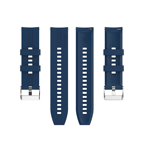 Silikonrem for Huawei Watch Gt 3 42mm Dark Blue