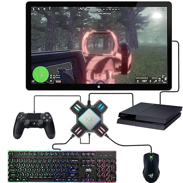 Konverteringsboks Tastatur Mus Adapter Controller Konverter Adapter Til Switch Til Ps4