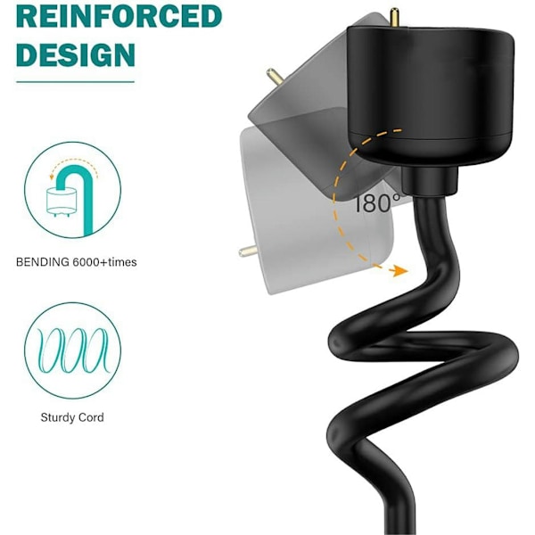 Lader for Amazfit Band 7 100 cm 2 stropper