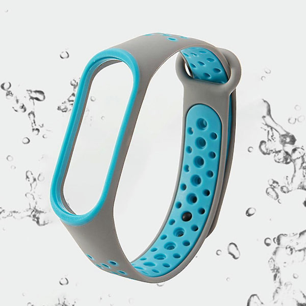 Farverig rem til udskiftning til Mi Xiaomi 3 / 4 armbånd Smartwatch H 1