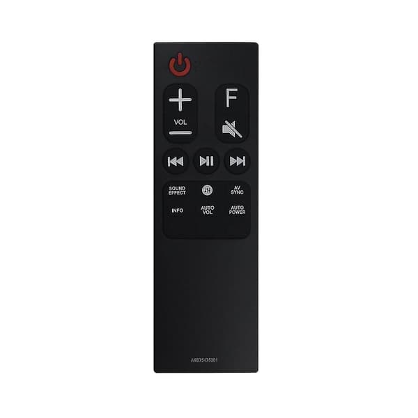 Fjärrkontroll Akb75475301 för Lg Audio Speaker Player Fjärrkontroll Akb75475301 Ersättningsfjärrkontroll