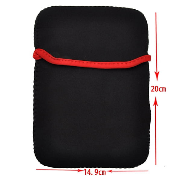 Bærbar Taske Neoprene Sleeve til 7 Tommer Tablet PC (Sort)
