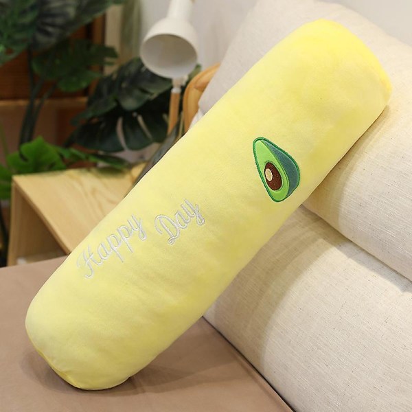 Tecknad lång sömn kudde gravid kvinna kropp nack kudde Health Care Pad yellow 130cm