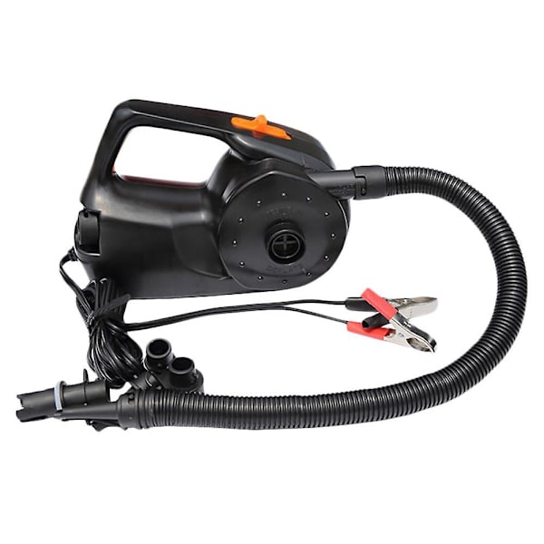 12v 100w bil genopladelig pumpe Elektrisk oppustelig luftpumpe til kajak båd svømmebassin luftpuder kugle auto bærbar blæser