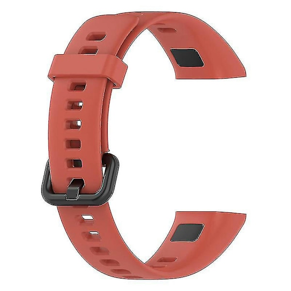 Udskiftning Justerbar Silikone Rem Til Huawei Watch 4 (ads-b29) Orange