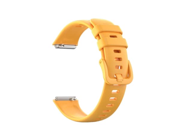 Smartwatch-rem for Huawei Strap 7 / Honor Strap 7 Ren Silikon (Høstgul)