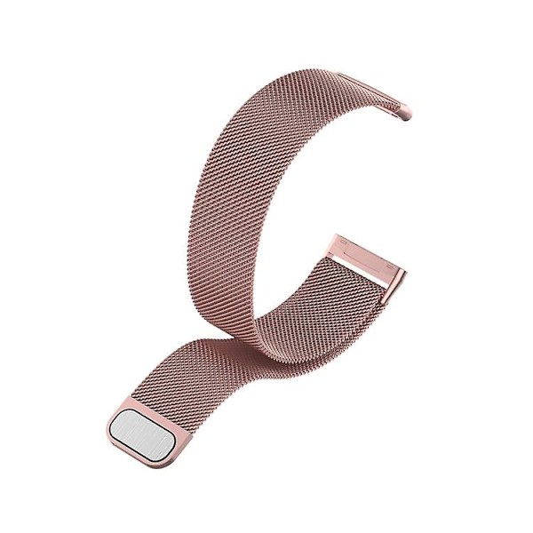 Til Fitbit Versa 3 Milanese urbånd Rose Pink