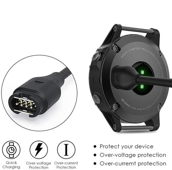 Latauskaapeli Garmin Forerunner 45/45S/935/245/55 Music USB-latausdatakaapeli