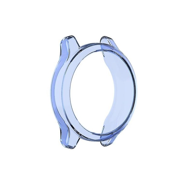 For Garmin Vivomove Luxe & Style Tpu Protective Shell Clear Blue