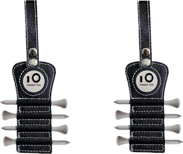 Golf Tee Holder Værdipakke med Boldmarkør (2-pak)