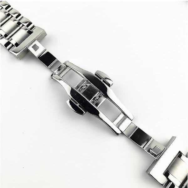 12mm/14mm/15mm/16mm/17mm/18mm/19mm/20mm/21mm/22mm/23mm/24mm/26mm ruostumattomasta teräksestä watch , jossa tasainen kansi Gold 23mm