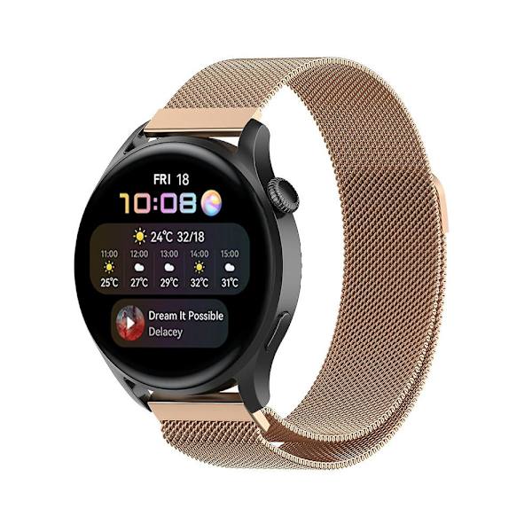 Til Huawei Watch GT 3 42mm 20mm Ur Til Huawei Watch GT 3 42mm Rose Gold