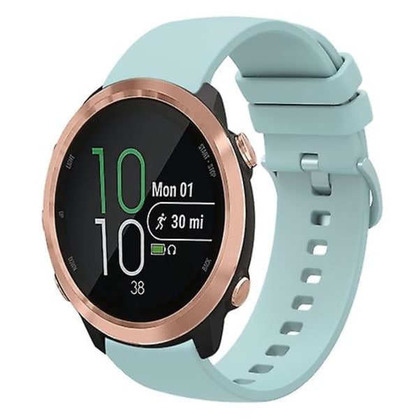 Garmin Forerunner 645 20mm yksiväriseen pehmeä watch Sapphire Green