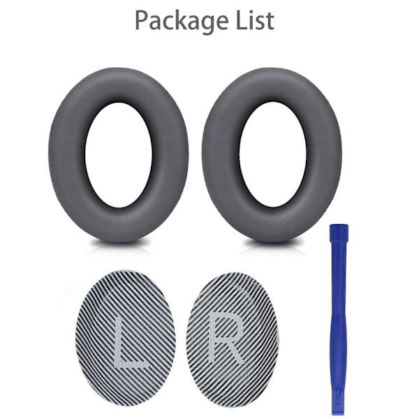 Ørepuder Udskiftning af puder til Bose Quietcomfort 35 / Qc35 Ii Dark Gray