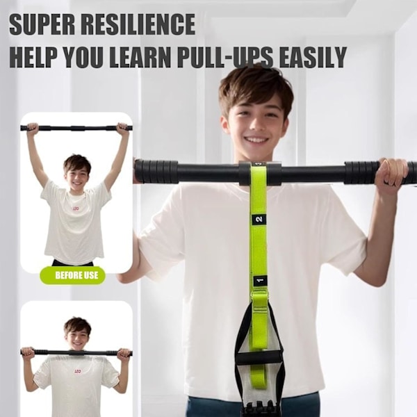 Bånd til Pull Up Assist - Pull Up Assist Push Up Assist | Justerbart Træningsudstyr, Remme til Assist Pull Up, Pull Up Assist Assist