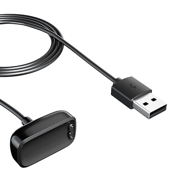 Laddare kompatibel för Fitbit Charge 5, ersättnings USB laddaradapter Laddsladd Laddningskabel för Charge5 Advanced Fitness & Health Tracker (2-pc) 1 Pack