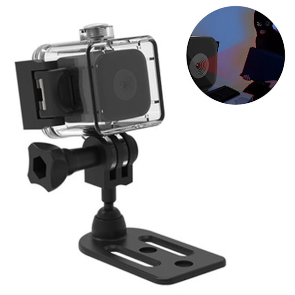 Sq28 Mini Kamera Trådlös Lång Standby Mini 1080p Nattvision