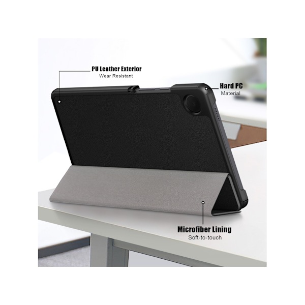 Etui til Samsung Galaxy Tab A9 8.7 SM X115 (sort)