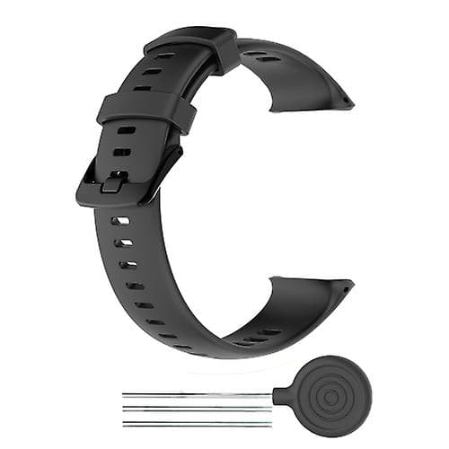 For Polar Vantage V2 silikonklokkerem Black
