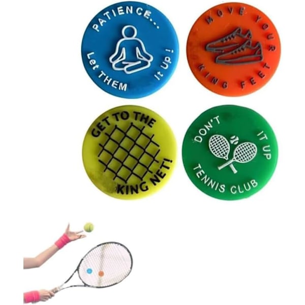 Tennisdämpare - Roliga Vibrationsdämpare för Ditt Spel