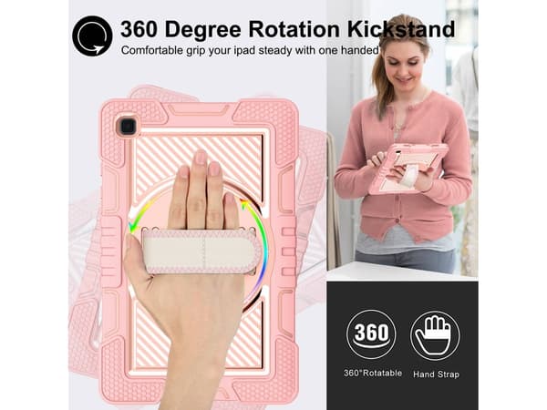 Samsung Galaxy Tab A7 10.4 Gd Pink -tabletin suojus