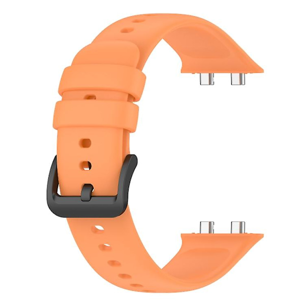 Til Oppo Watch 3 Soft Silicone Watch Band Orange