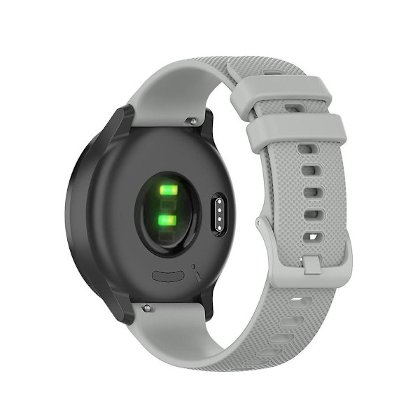 22mm Rutig Silikonrem för Xiaomi Watch S1 Grey