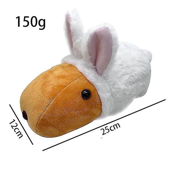 Ny 25cm Capybara Plyschleksak Cartoon Kanin Dockor Fyllda Mjuk Leksak Jul Födelsedagspresent Till Barn 25cm