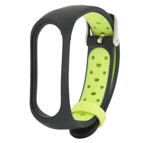 Smart Armbånd Smartwatch Håndleddsrem Armbånd Rem Tofarvet Anti-tapt for Xiaomi Mi 6 5 NFC (Svart Grønn)