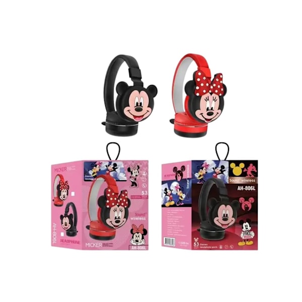 Mickey Mouse-hodetelefoner for barn
